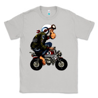 Moon Dust monkey bike cartoon Classic Tee - artisFamous