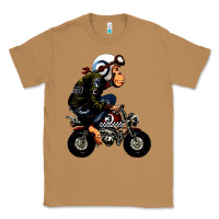 Toasted Coconut monkey bike cartoon Classic Tee - artisFamous