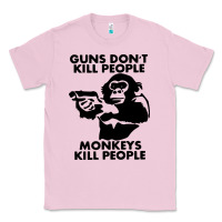 Bubblegum Pink guns dont kill people Classic Tee - artisFamous