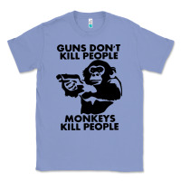 Colony Blue guns dont kill people Classic Tee - artisFamous