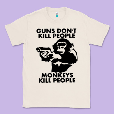 Guns Dont Kill People Classic Tee Designed By Artisfamous
