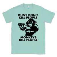 Seafoam guns dont kill people Classic Tee - artisFamous