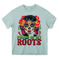 Arona sugar skull woman proud of my roots Heavy Core Tee - BundleAndBundleShop