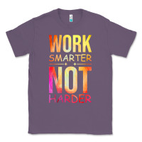 Lavender work smarter not harder Classic Tee - artisFamous