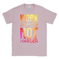Lilac work smarter not harder Classic Tee - artisFamous