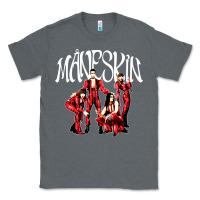 Charcoal Heather maneskin rock Classic Tee - artisFamous
