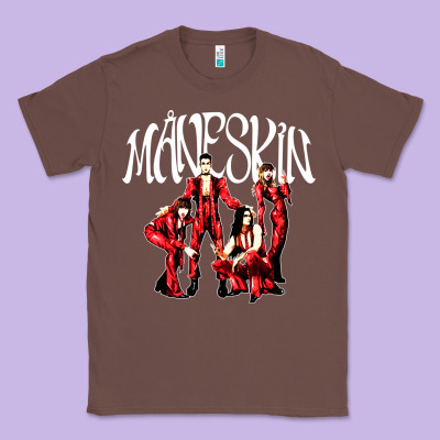 Maneskin Rock Classic Tee Designed By Artisfamous