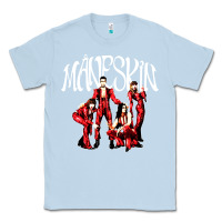 Dusty Blue maneskin rock Classic Tee - artisFamous