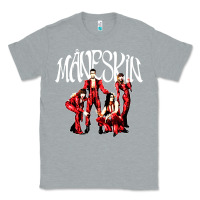 Heather Grey maneskin rock Classic Tee - artisFamous