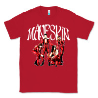 Red maneskin rock Classic Tee - artisFamous