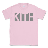 Bubblegum Pink kith Classic Tee - artisFamous