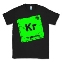 Black kr kryptonite Classic Tee - artisFamous