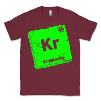 Burgundy kr kryptonite Classic Tee - artisFamous