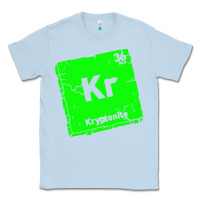 Dusty Blue kr kryptonite Classic Tee - artisFamous