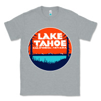 Heather Grey lake tahoe california Classic Tee - artisFamous