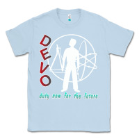 Dusty Blue devo duty now for the future Classic Tee - artisFamous