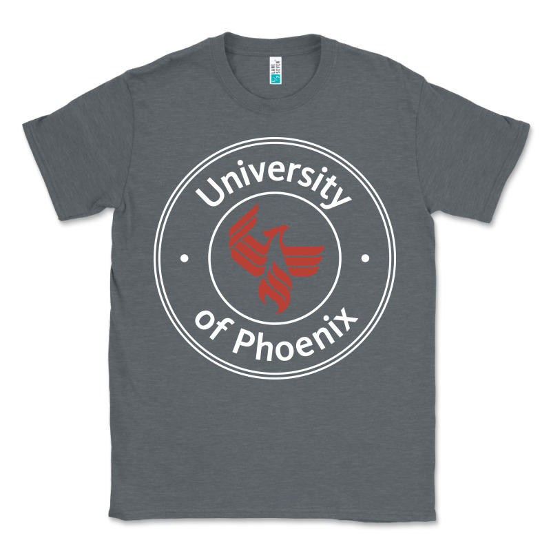 University Of Phoenix White Red Classic Tee by artisFamous | Teevron
