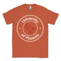 Copper university of phoenix white red Classic Tee - artisFamous