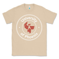 Mushroom university of phoenix white red Classic Tee - artisFamous