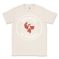 Natural university of phoenix white red Classic Tee - artisFamous