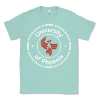 Seafoam university of phoenix white red Classic Tee - artisFamous