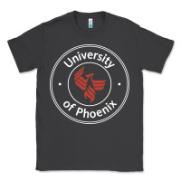 Smoke university of phoenix white red Classic Tee - artisFamous