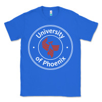 True Royal university of phoenix white red Classic Tee - artisFamous