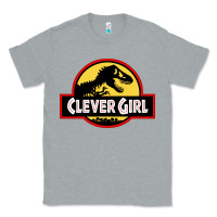 Heather Grey clever girl Classic Tee - artisFamous