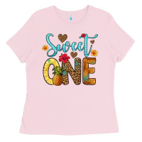 Bubblegum Pink sweet one pineapple Ladies Tee - Artiststas