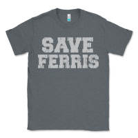 Charcoal Heather save ferris Classic Tee - artisFamous