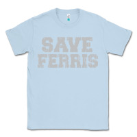Dusty Blue save ferris Classic Tee - artisFamous