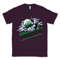 Plum timber wolves Classic Tee - artisFamous