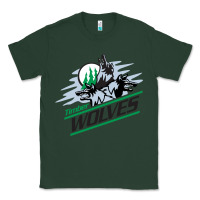 Sports Green timber wolves Classic Tee - artisFamous