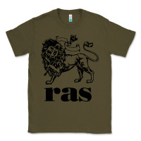 Army Green ras records Classic Tee - artisFamous