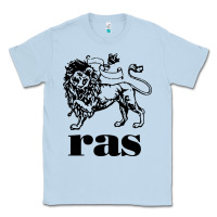 Dusty Blue ras records Classic Tee - artisFamous