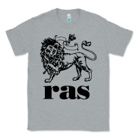 Heather Grey ras records Classic Tee - artisFamous