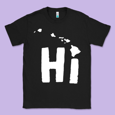 Hi Hawaii Classic Tee Designed By Artisfamous