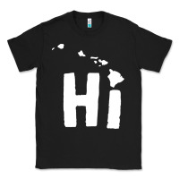 Black hi hawaii Classic Tee - artisFamous