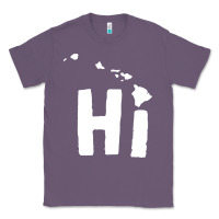 Lavender hi hawaii Classic Tee - artisFamous