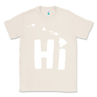 Natural hi hawaii Classic Tee - artisFamous