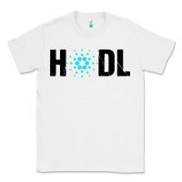 White hodl cardano Classic Tee - artisFamous