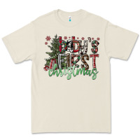 Bone Baby's First Christmas Premium Tee - CowhideDigitalArt