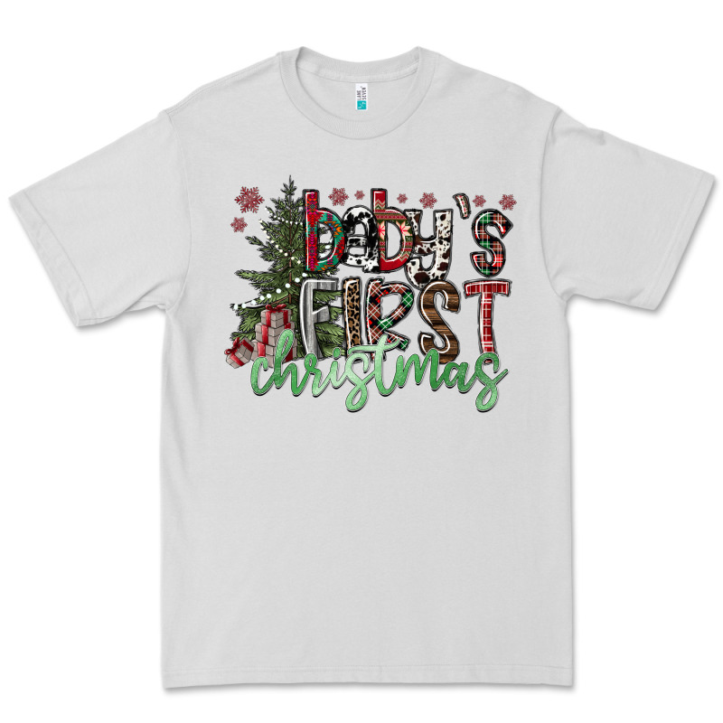 Baby's First Christmas Premium Tee by CowhideDigitalArt | Teevron