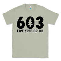 Matcha live free or die 603 tree Classic Tee - artisFamous