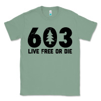 Sage live free or die 603 tree Classic Tee - artisFamous
