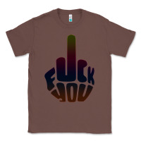 Chestnut fuck you middle finger Classic Tee - artisFamous