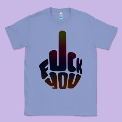 Fuck You Middle Finger Classic Tee Designed By Artisfamous