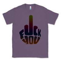 Lavender fuck you middle finger Classic Tee - artisFamous