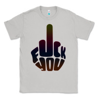 Moon Dust fuck you middle finger Classic Tee - artisFamous
