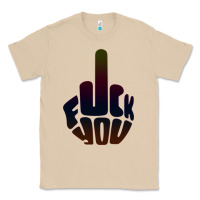 Mushroom fuck you middle finger Classic Tee - artisFamous
